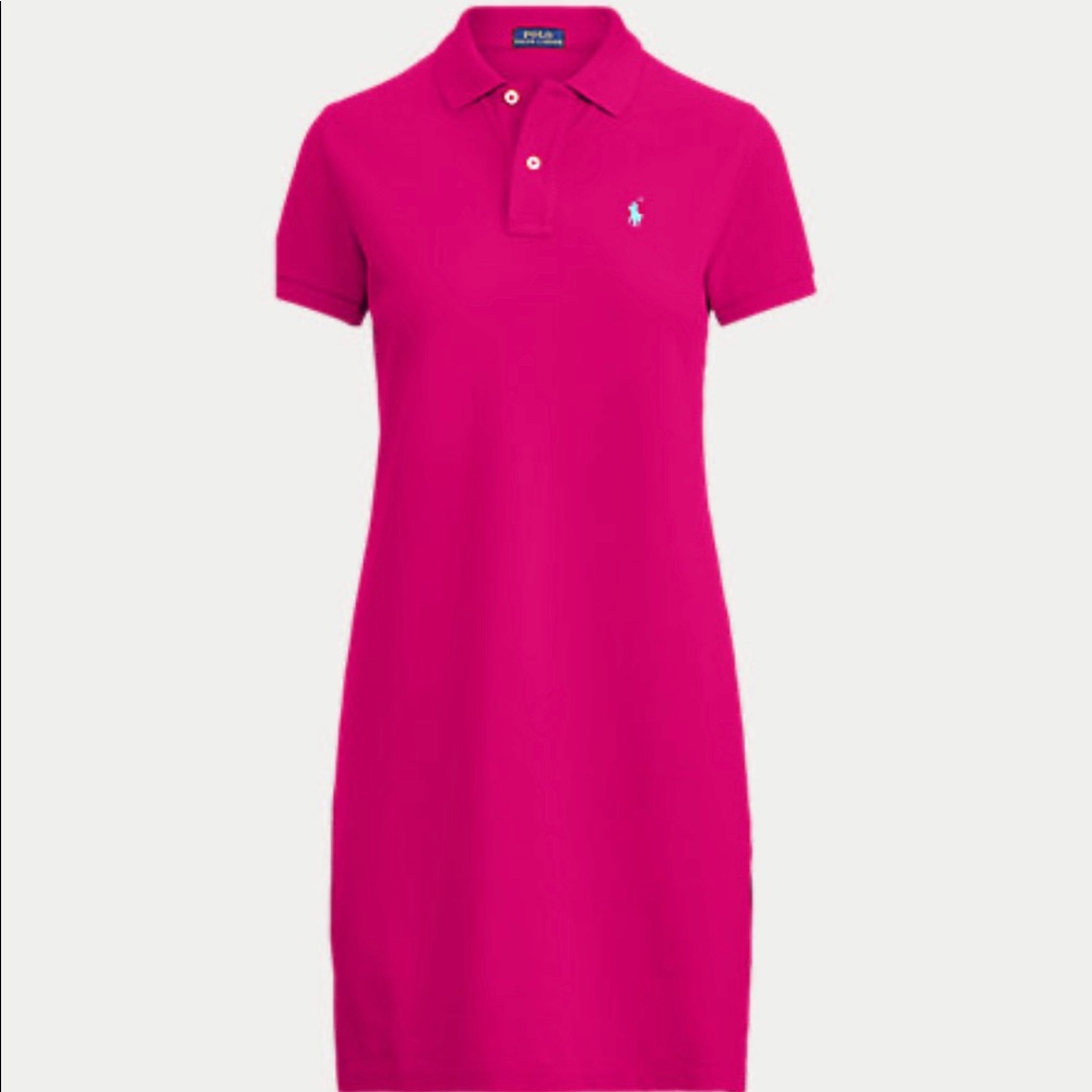 Pink Ralph Lauren Sport Polo Dress